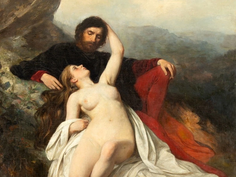 1858-Stanisław Jakub Rostworowski - Tannhäuser e Venere 1885